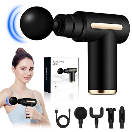 5 in 1 Mini Rechargeable Massager DeepTissue Therapy