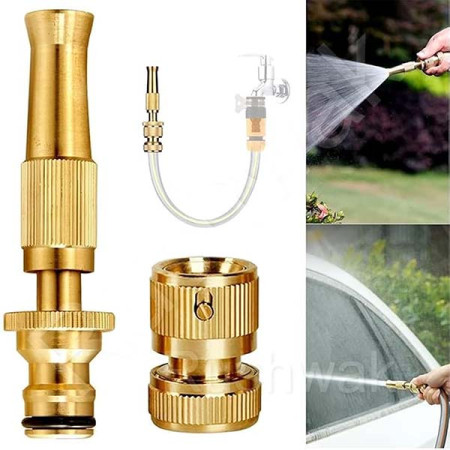 Golden High Pressure Water Spray Gun Nozzle